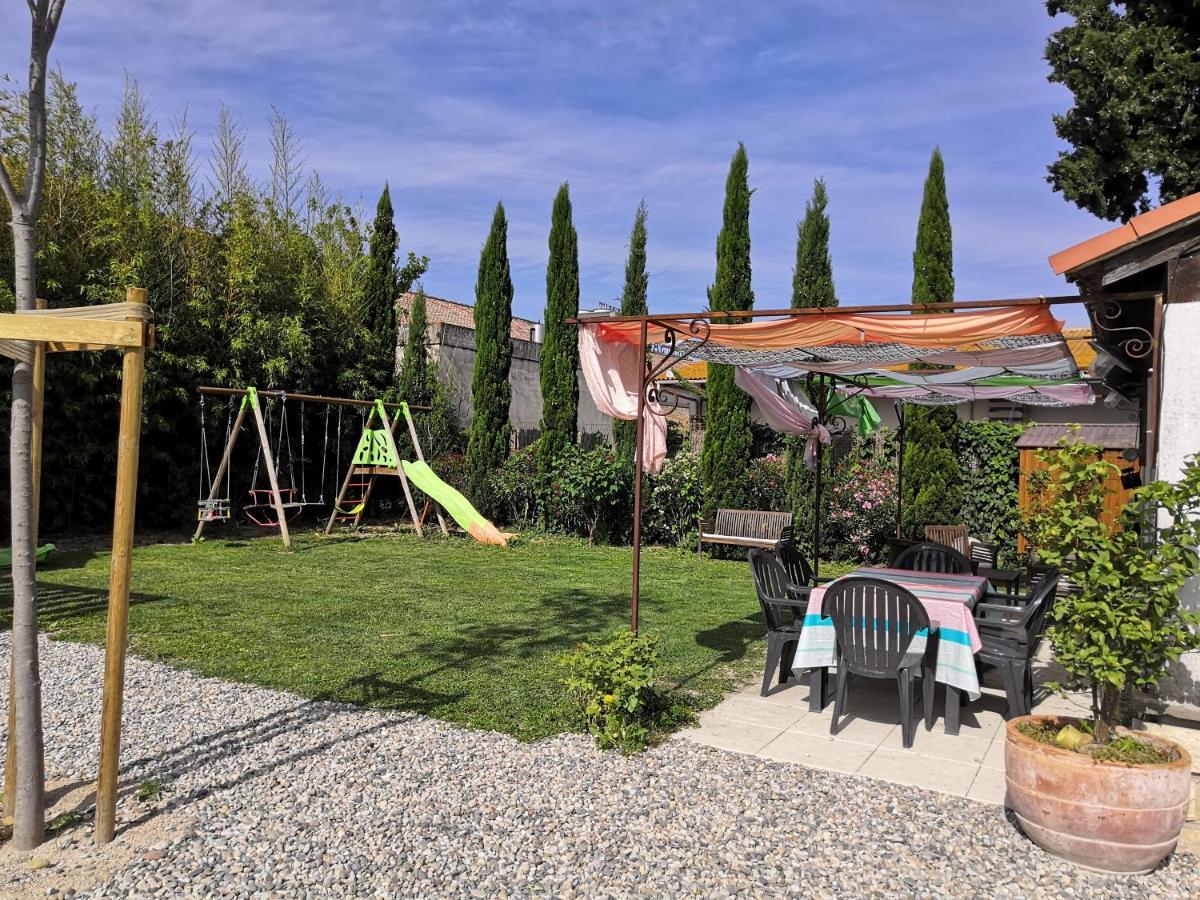 Maison Avec Piscine Dans Village Provencal. Courthezon ภายนอก รูปภาพ